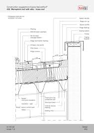 Kalzip Construction Details Standing Seam Roof Roof Construction Roofing Systems