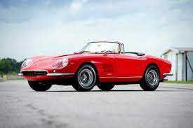 1963 lincoln continental convertible 1967 corvette sting ray convertible. Ferrari Spyder Sets 27 5 Million Auction Record In California