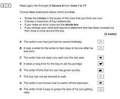 The one specimen english language paper 2 we have from aqa has the following exemplar question 5: Aqa Gcse English Language Paper 2 Question 1 Revision Teaching English