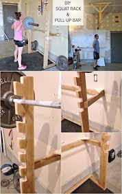 Diy folding squat rack | squat rack diy, squat rack, home made gym. Diy Exercise Equipment Projects Diy Squat Rack And Pull Up Bar Homemade Weights And Strength Training Projects H Diy Home Gym Diy Home Bar Diy Squat Rack