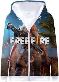 You will find yourself on a desert island among other same players like you. Free Fire Pullover Outerwear Zipper Stylish 3d Printed Long Sleeve Hooded Coat Popular Jacket At Amazon Men S Clothing Store