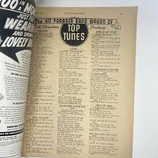 Hit Parader Songs Magazine Vintage Robin Hood Disney Doris Day Gordon  Macrae | eBay