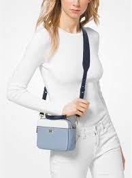 Michael Michael Kors Pebble Leather Convertible Crossbody Belt Bag Mott Mini Color Block Pebbled Leather Crossbody Sumki
