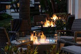Being a beach bum myself i spent hours on the beach and the hyat supplied beach chairs, towels and an umbrella. Try Our New Guest Rooms With Private Fire Pits Picture Of Hyatt Regency Huntington Beach Resort Spa Tripadvisor