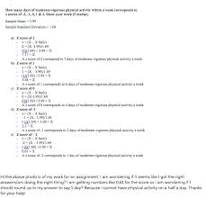 Memes of any sort are expressly forbidden. How Many Days Of Moderate Vigorous Physical Activity Chegg Com