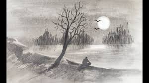 Peinture arbre deco peinture peinture. Une Methode Facile Et Rapide Pour Dessiner Un Paysage Youtube