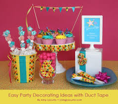 6 Party Decorating Ideas With Duct Tape Party Decorations Duct Tape Duck Tape