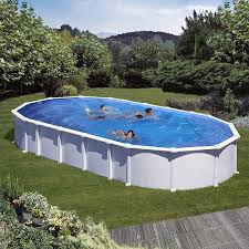 Tienda de piscinas gre en españa con servicio técnico oficial ✅ garantía de 4 años ✅ envío 48 horas. Piscine Acier Gre Haiti Ovale Piscines Gre Dimensions 6 10 X 3 75 X H1 32m