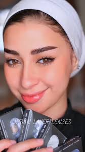 Urban layer lenses Description Color name: Olivia green B.C : 8.6.00mm -2  pieces (1 pair) in 1 box, stored in separate blister -1 Year -Material :  Silicone Hydrogel -Water Content : 40% -