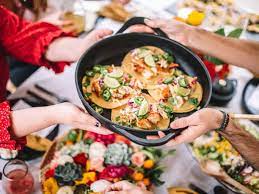 Having the party outside will also make it easier on clean up as well. How To Throw A Casual Mexican Dinner Party College Housewife
