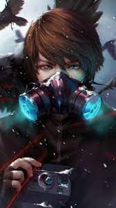 Wallpaper Anime Action Keren Berisi Karakter Karakter Kece Dan Lucu Dari Berbagai Serial Anime Terf Android Wallpaper Anime Anime Gas Mask Hd Anime Wallpapers