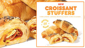 Dunkin Spotted Selling New Croissant Stuffers Food Turkey Cheese Croissant