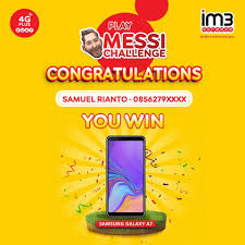 Voucher pulsa rp 100 ribu. Im3 Ooredoo Selamat Kepada Samuel Rianto Sebagai Facebook
