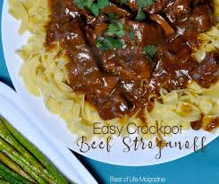 This homemade cream of chicken soup recipe is a game changer! Beef Stroganoff Crockpot Recipe With Golden Mushroom Soup Best Of Life Magazine