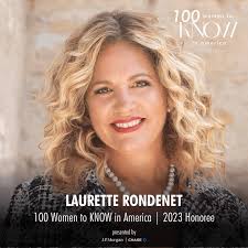 100 Women to KNOW Winner: CEO Laurette Rondenet