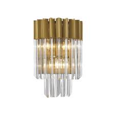 Shop from the world's largest selection and best deals for glass wall lights. Ava Licht Sku83380i4l Wall Light 3 Light E14 Brass Glass Ideas4lighting