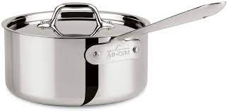 Well you're in luck, because here they come. Amazon Com All Clad 4203 Sauce Pan With Lid 3 Quart Silver Kitchen Dining