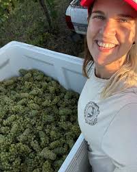 Whoa! Look, it's Theo, Elisabetta Foradori's son and winemaker for Foradori  wines. These are some of Italy's most celebrated wines, exquisite and  vibrant renditions of local grapes of Trentino, northern Italy. These