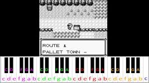 If you are not, learning the tune by heart may take a while. Route 1 Theme Pokemon Red Blue Yellow Piano Letter Notes