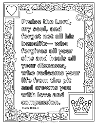 They were each a king for 40 years. Free Psalm 103 2 4 Print And Color Page Psalms Bible Verse Coloring Page Psalm 103