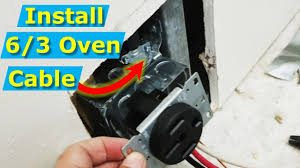 It is worth considering, imo. How To Install 6 3 Oven Power Cable 4 Wire Outlet Electrical Panel Tips Youtube