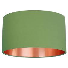 Sage green linen lampshade, sage green lampshade, drum fabric lamp shade for table lamp, floor or ceiling light shade 20cm 30cm 40cm tropikala 5 out of 5 stars (90) sale price $31.40 $ 31.40 $ 36.94 original price $36.94 (15% off. Brushed Copper Lined Drum Lampshade 40 Colours By Quirk Notonthehighstreet Com