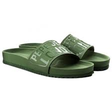 Slides Pepe Jeans Bio Royal Block M Pms90052 Military Olive 741 Clogs And Mules Mules And Sandals Men S Shoes Efootwear Eu