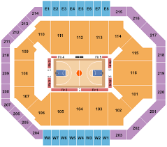 Chartway Arena At The Ted Seating Chart Norfolk