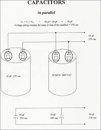 The arrangement is also not logical, unlike wiring schematics. Capacitor Substitution York Central Tech Talk