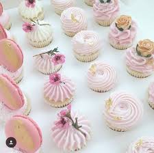 Cupcakes Patisserie Biscuits De Meringue Delicieux Gateaux