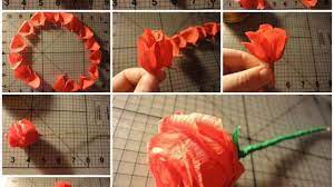 As you explore our crepe paper flowers and paper plants, you'll see that we only use our own line of crepe paper.you can browse all of our crepe paper in our online shop. Diy Easy Crepe Paper Rose