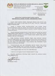 Contoh surat sambung kontrak kantin. Sma Maahad Al Mizan Manong Malaysia Middle School Facebook