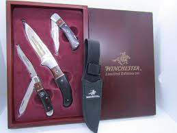 Not only do these knives look good, they also feel good when held and used. Sold Price Winchester 2007 In Box 3 Knife Set Limited Edition Invalid Date Est