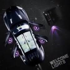 Black Friday Promotion Universal Wireless Car Door Led Projector Light Video Video Led Projector Lights Led Projector Car Gadgets