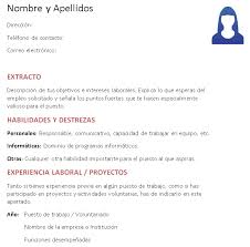 Baixe curriculum vitae para android na aptoide agora mesmo! Ejemplos De Curriculum Vitae Sin Estudios