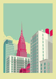 Striking Colorful Illustrations Of Nyc S Famous Landmarks Neighborhoods Nyc Illustration New York Illustration Nyc Art City Illustration