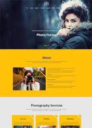 Dazzling is a modern and responsive wordpress theme with a flat design. Focus Best Photography Website Template Free Download Webthemez