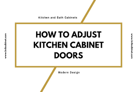 Usually it takes a limited amount of tools to adjust cabinet doors. How To Adjust Kitchen Cabinet Doors Detailed Guide 2020