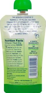 Amazon.com: Stonyfield Organic Dairy Free Smoothie Pouch Strawbanana