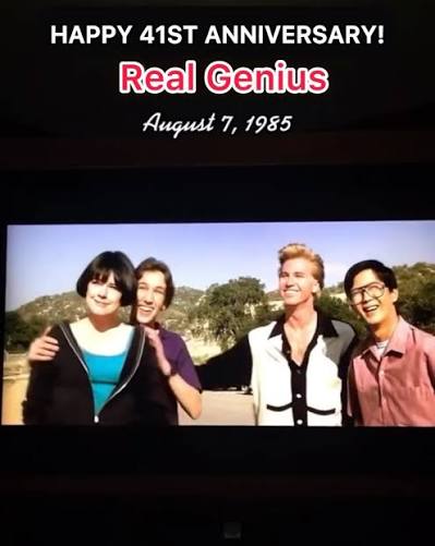 Retro Rewind TV: Real Genius Gives Us The Perfect Relationship Goals! Real  Genius is a top-five 80s comedy. Period. No debate. No appeals. The ruling  is final. 😂 This scene is a