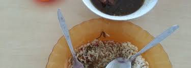 Pesan nasi rawon empal 3 porsi, nasi campur empal 3 porsi , sop buntut 1 porsi. Depot Anda Indonesisches Restaurant In Mojokerto