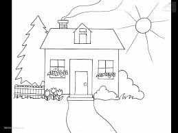 Download all the house coloring pages online and create your own house coloring book! House Template For Kids Coloring Home