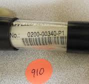 0200-00340, Applied Materials, BUSHING, UPR SHIELD INS, S-IMP REV 1.3,