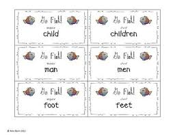 go fish for irregular plural nouns irregular past tense verbs irregular past tense irregular plural nouns