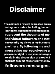 Because his sources too are reliable. Wamathai On Twitter The Lawyers Here Should Edumacate Us On This Disclaimer On Edgar Obare S Ig Olez