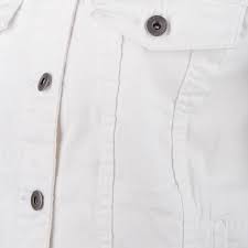Car le jean blanc était un pantalon comme un autre. Veste En Jean Blanc Manches Longues Femme Only A Prix Degriffe