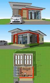One Storey Office Building Design With A Special Conference Room Building Design Small House Design Office Building