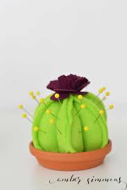 How to make a pincushion gift. Diy Cactus Pin Cushion With Cricut Maker Pattern Amber Simmons