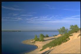 It had been rumoured that the dunes had buried an entire town or village. Sandbanks Provincial Park Route Champlain