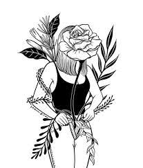 Let Me Bloom Hennkim Henn Art Illustration Drawing Sketch Black White Pen Inspire Creative Pintab Art Drawings Illustration Art Line Art Drawings Sketch #illustration #draw #drawing #pencil #beautiful #artist #sketchbook #picture #cute #ink #color #tattoos #artwork #instagram #watercolor #design #doodle #instagood #creative #graphic #photography #dailyart #disney #worldofpencils.